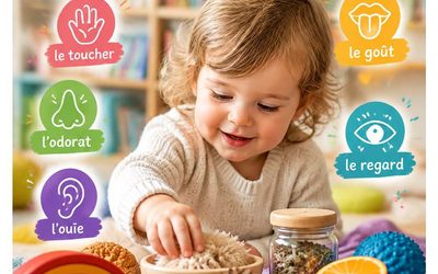 Éveil sensoriel de 1 à 3 ans à la médiathèque