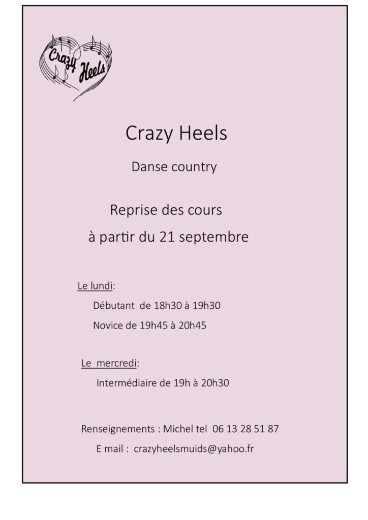 Crazy Heels cours de danse